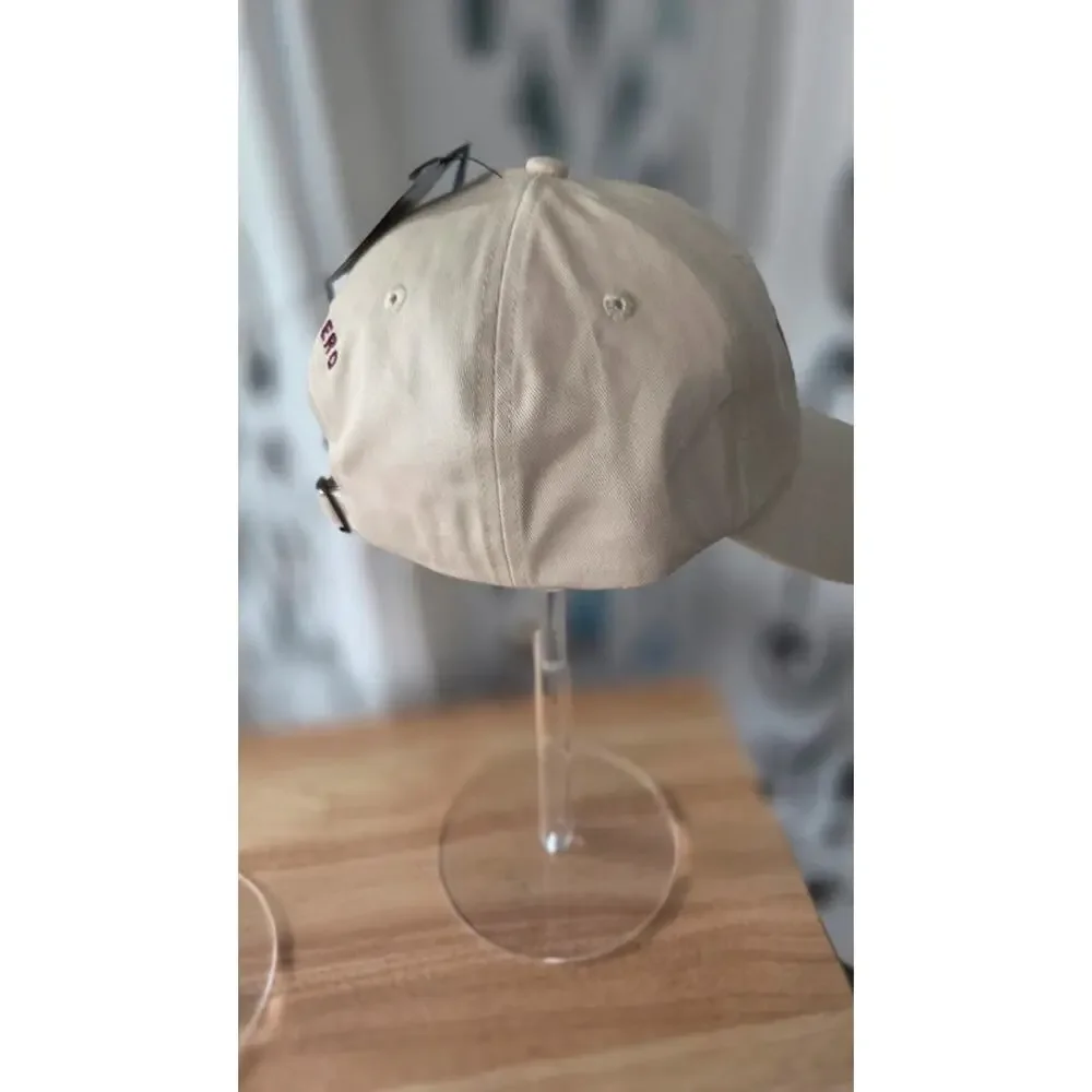 Nirvana In Utero Beige Baseball Cap Embroidered Band Hat OSFA New with Tags